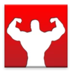 body building for professional android application logo